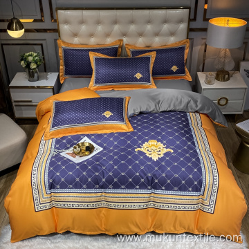 Washed tencel bedsheets bedding set Wholesale